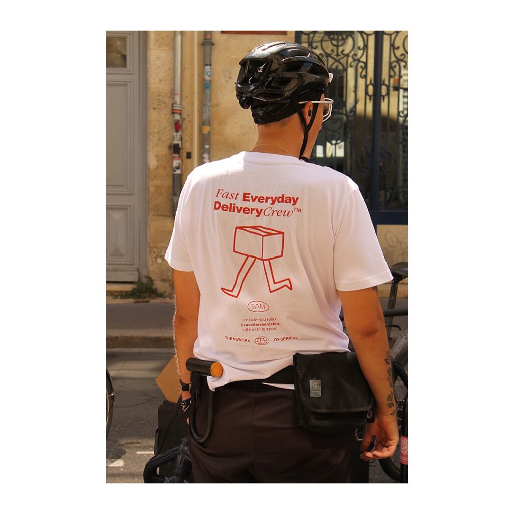 Instagram post from coursiersbordelais. This post is in position 9.